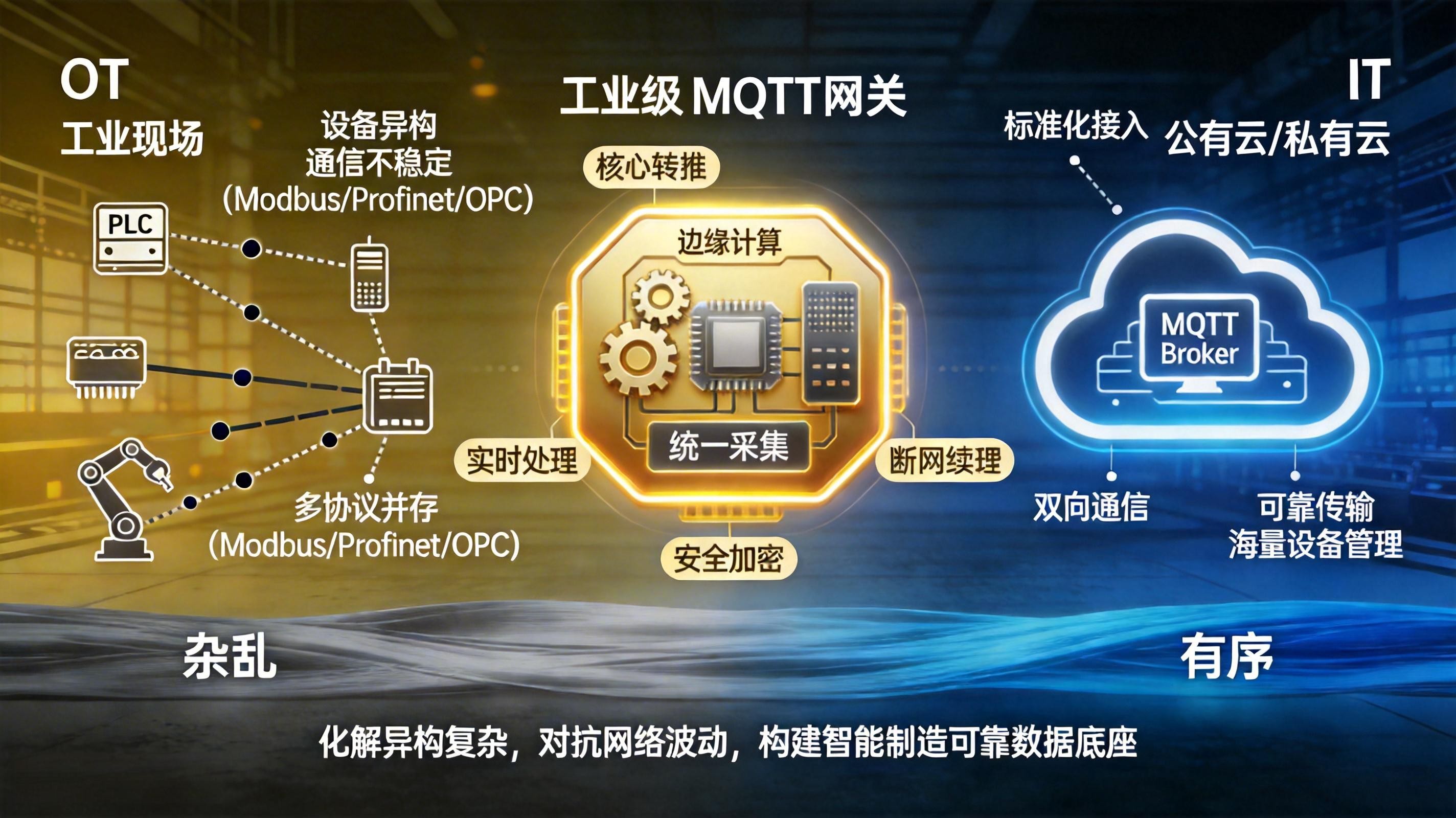 工业物联网平台，为何离不开MQTT网关？