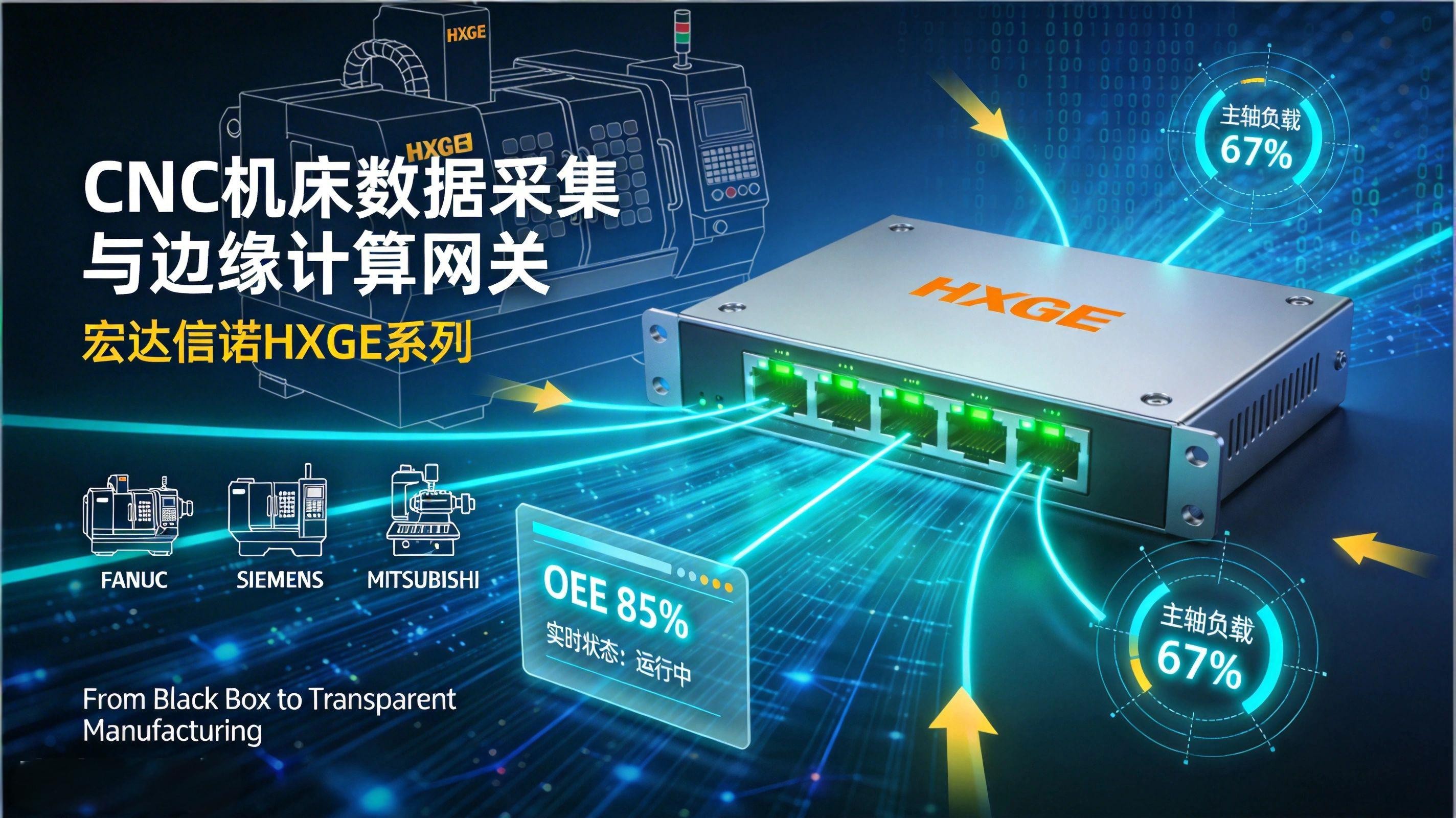 CNC机床数据采集全解析：从黑盒生产到透明制造的数字化跃迁