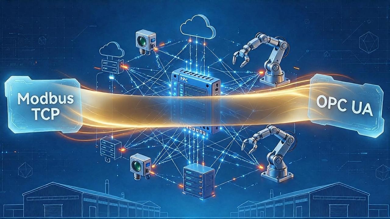 OPC UA与Modbus TCP全面对比：工业通信协议如何选型