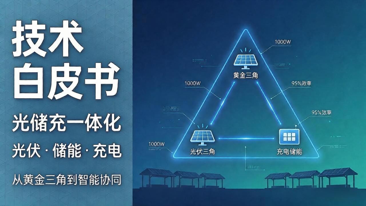 光储充一体化系统：光伏发电、储能调节与充电协同的完全指南
